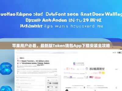 苹果用户必看，最新版Token钱包App下载安装全攻略