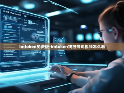 imtoken免费版-imtoken钱包提现视频怎么看