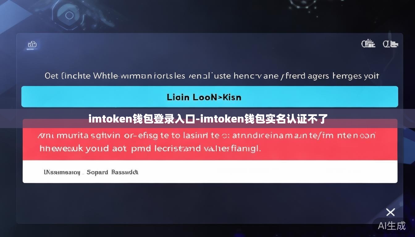 imtoken钱包登录入口-imtoken钱包实名认证不了