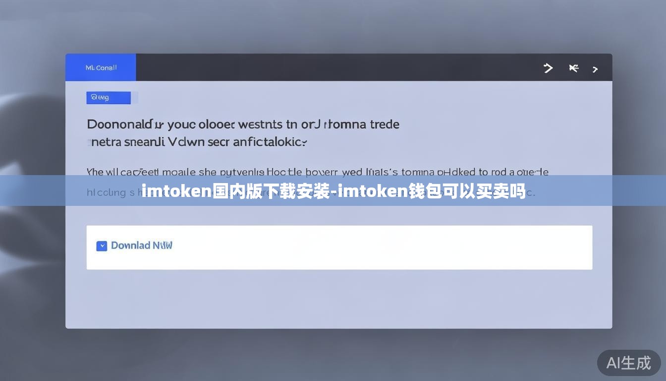 imtoken国内版下载安装-imtoken钱包可以买卖吗
