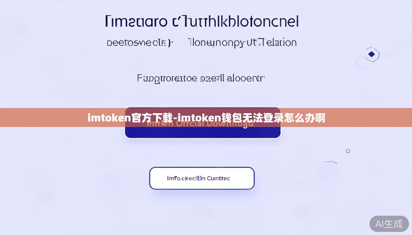 imtoken官方下载-imtoken钱包无法登录怎么办啊
