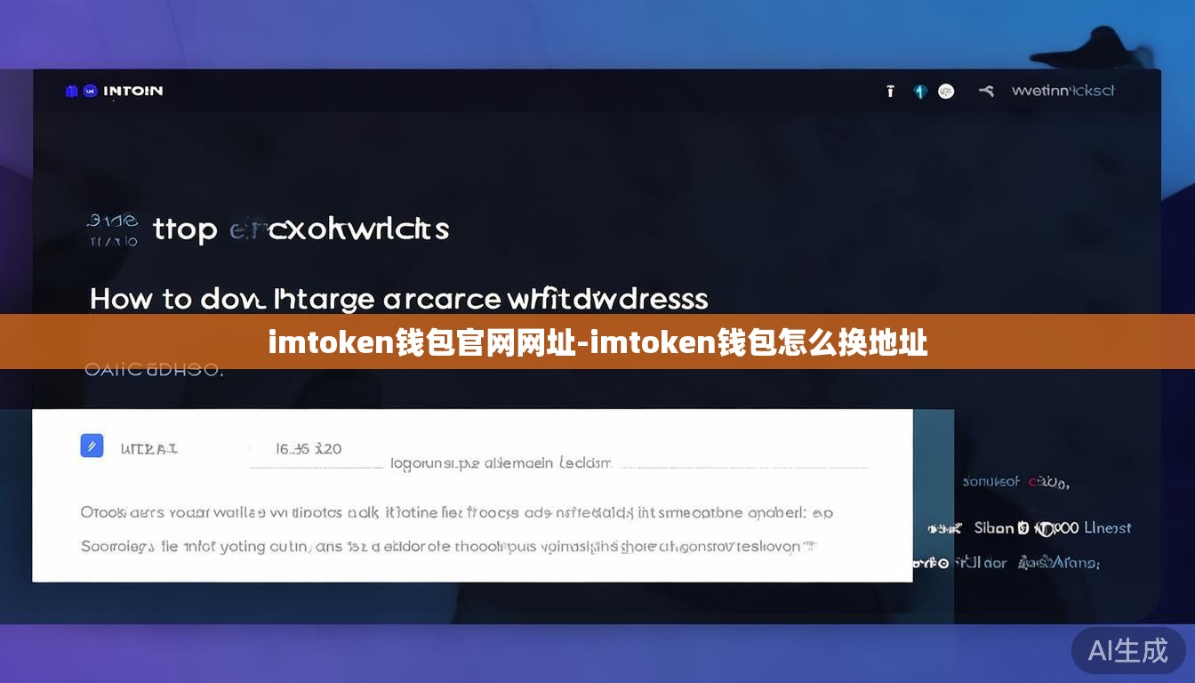 imtoken钱包官网网址-imtoken钱包怎么换地址