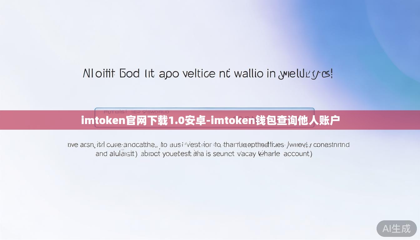 imtoken官网下载1.0安卓-imtoken钱包查询他人账户