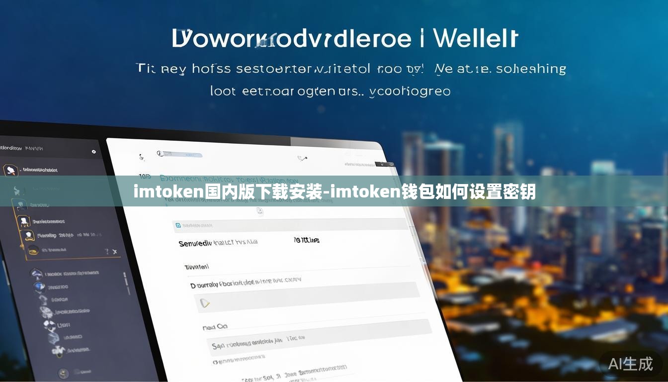 imtoken国内版下载安装-imtoken钱包如何设置密钥