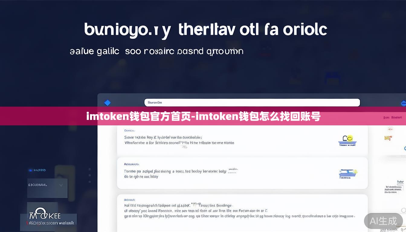 imtoken钱包官方首页-imtoken钱包怎么找回账号