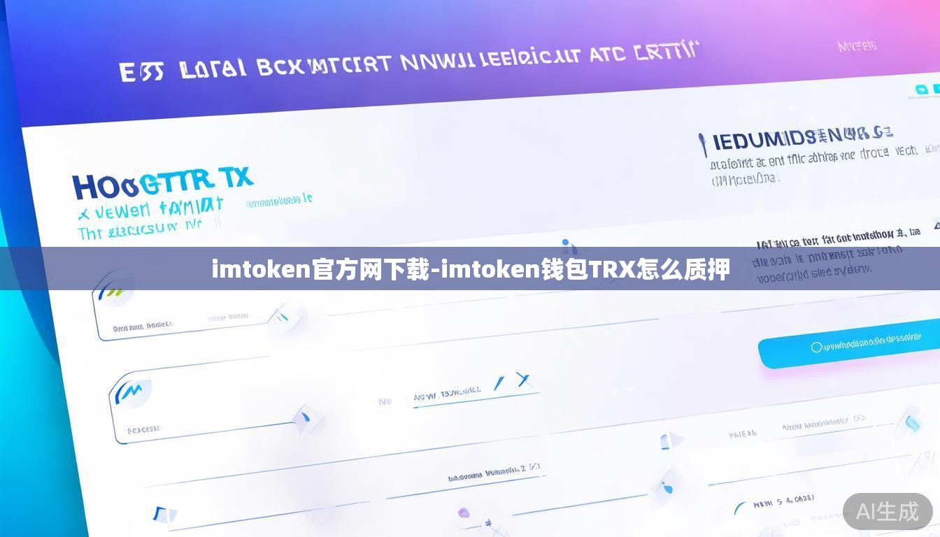 imtoken官方网下载-imtoken钱包TRX怎么质押