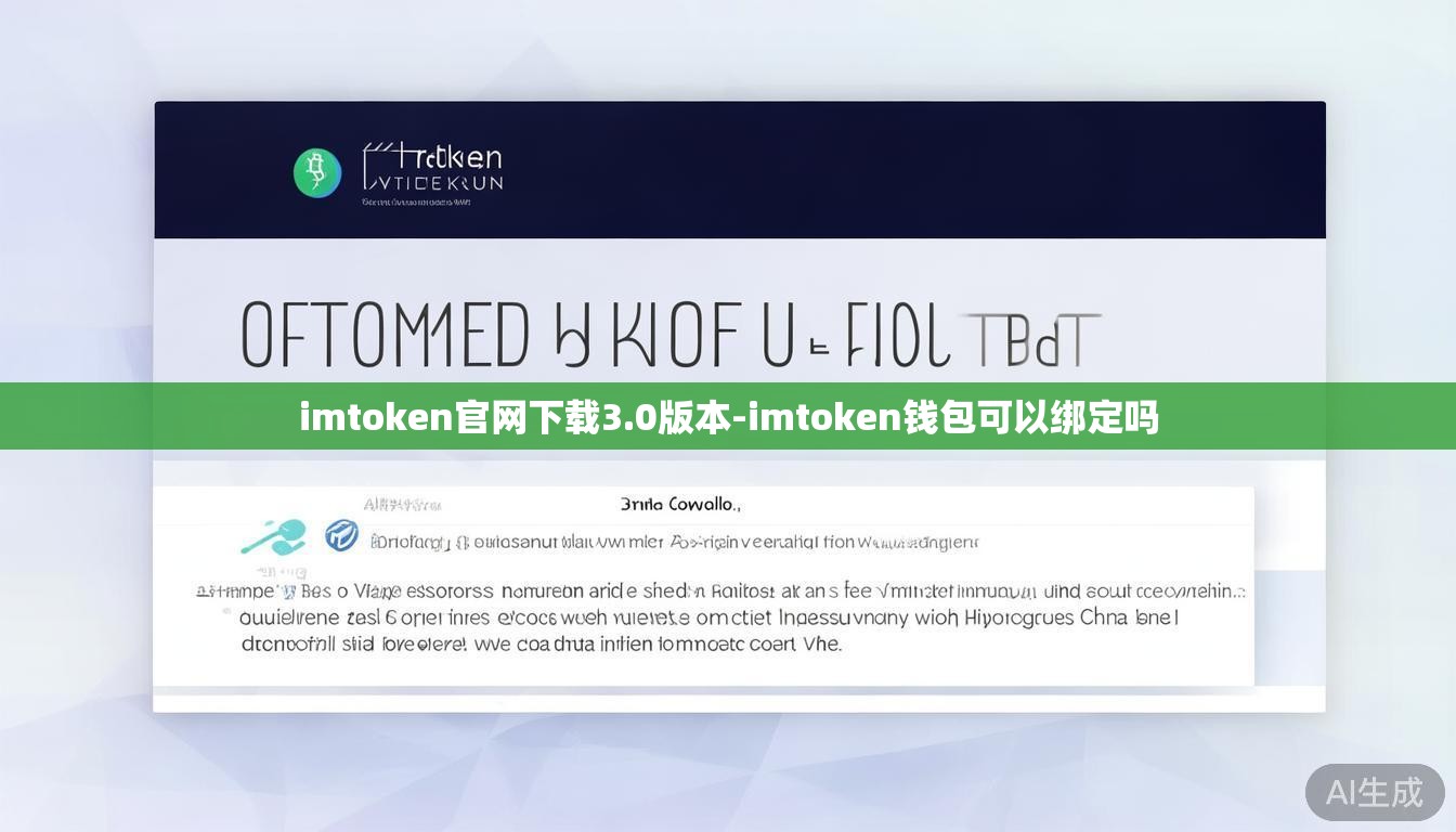 imtoken官网下载3.0版本-imtoken钱包可以绑定吗