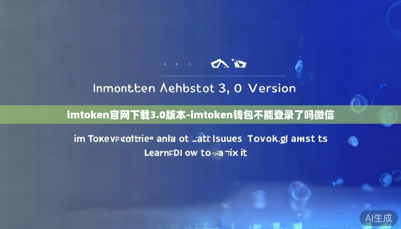 imtoken官网下载3.0版本-imtoken钱包不能登录了吗微信