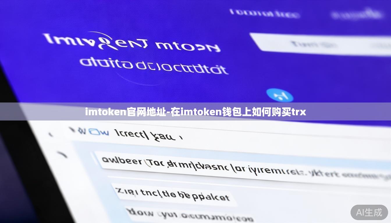 imtoken官网地址-在imtoken钱包上如何购买trx