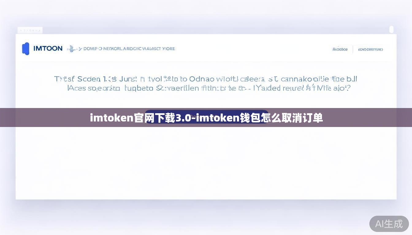 imtoken官网下载3.0-imtoken钱包怎么取消订单