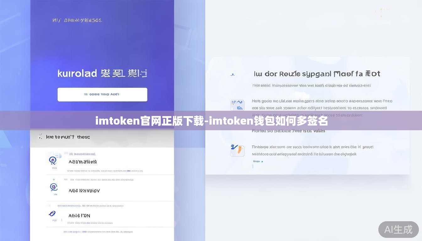 imtoken官网正版下载-imtoken钱包如何多签名