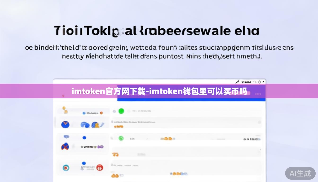 imtoken官方网下载-imtoken钱包里可以买币吗