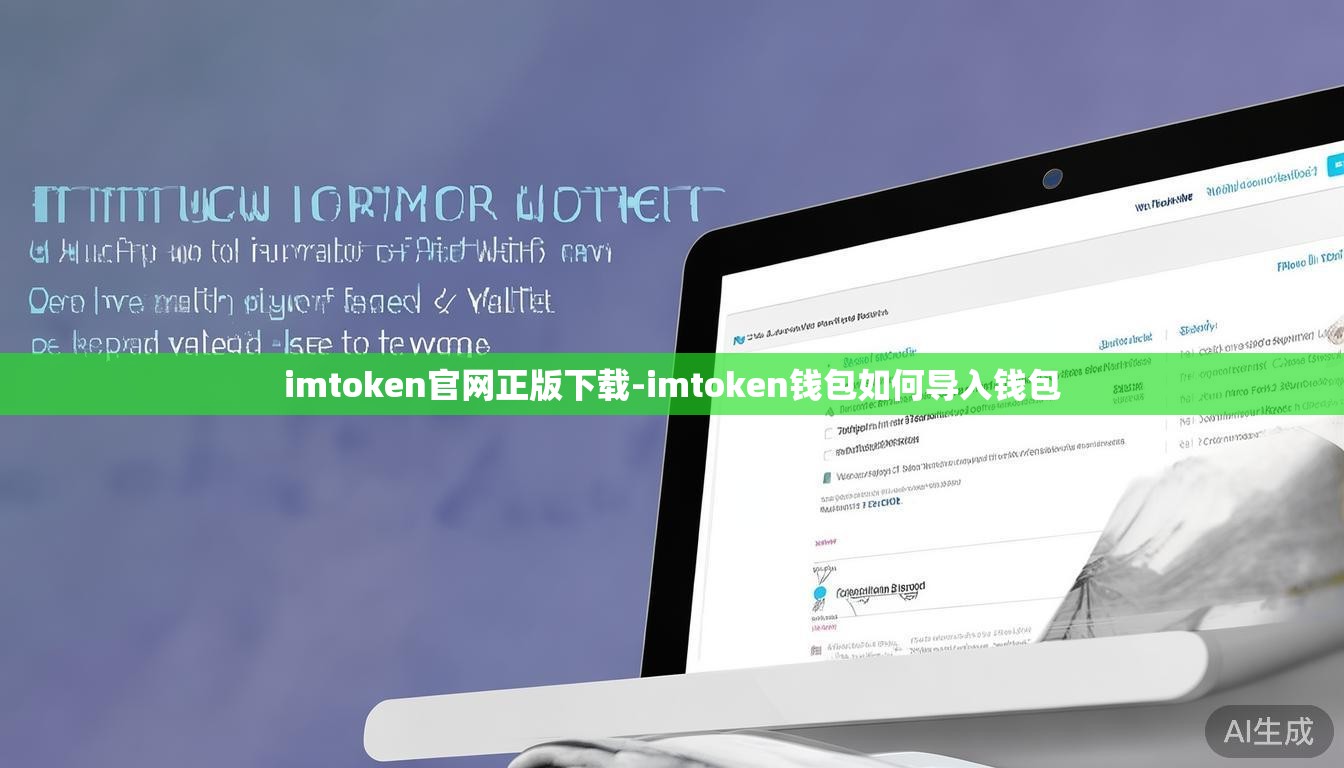 imtoken官网正版下载-imtoken钱包如何导入钱包
