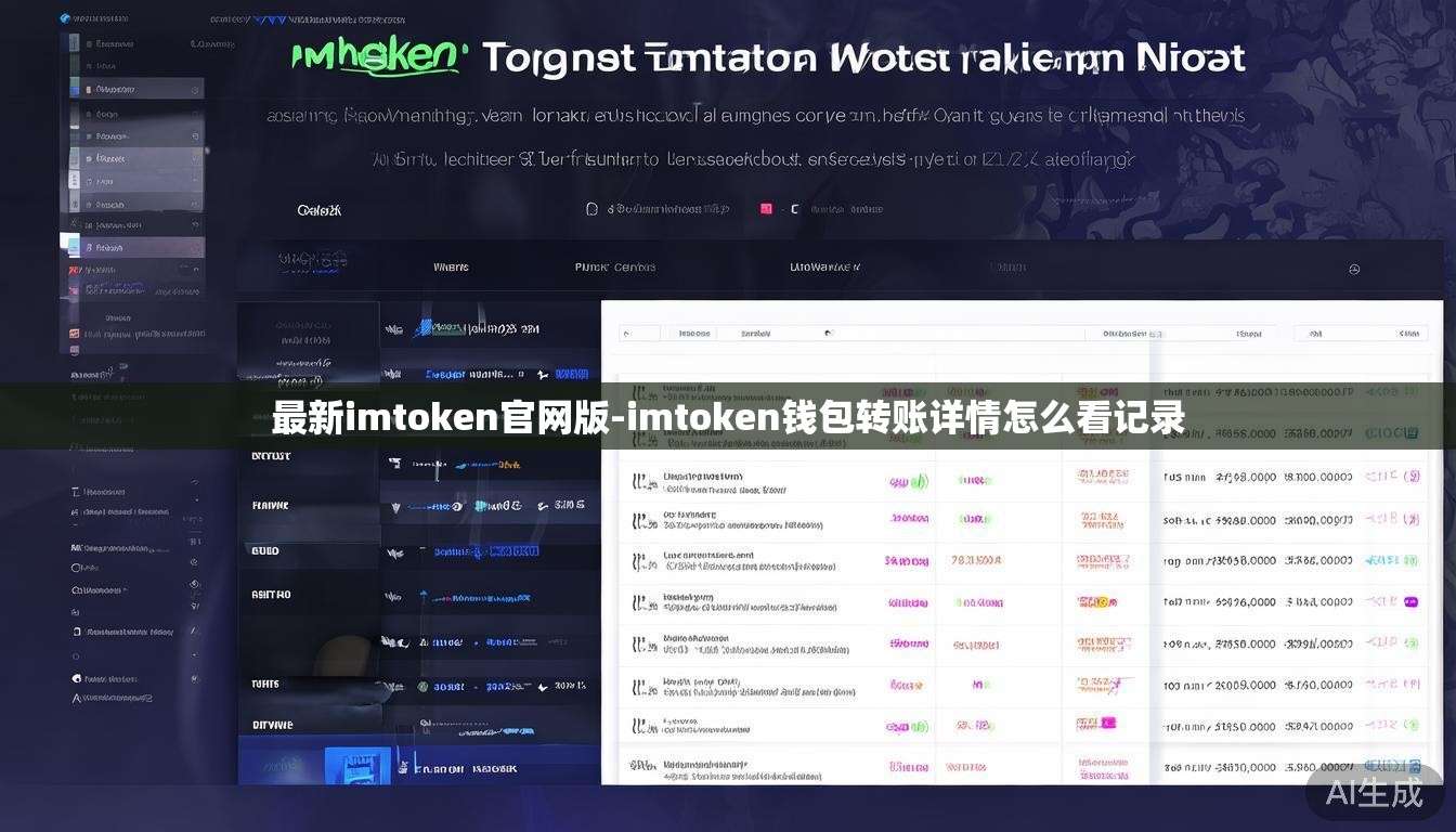 最新imtoken官网版-imtoken钱包转账详情怎么看记录 最新imtoken官网版-imtoken钱包转账详情怎么看记录