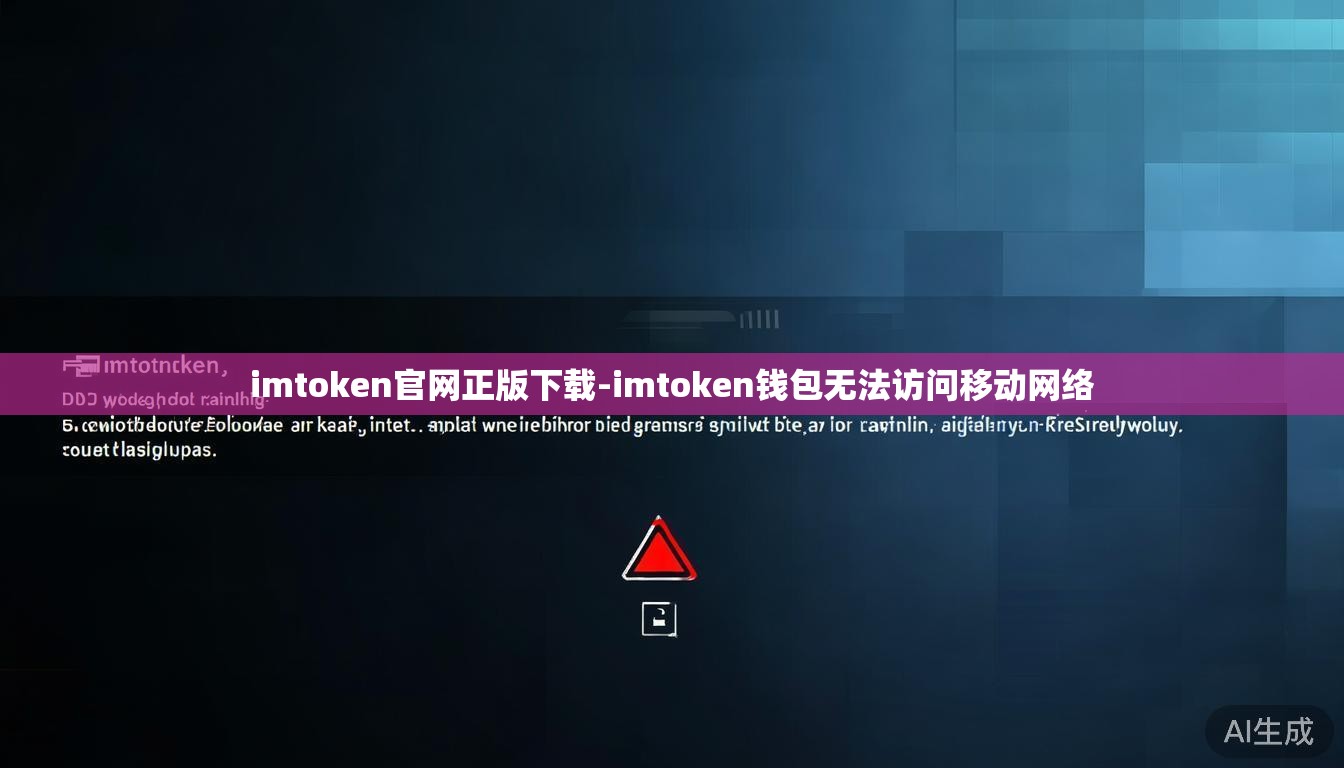 imtoken官网正版下载-imtoken钱包无法访问移动网络 imtoken官网正版下载-imtoken钱包无法访问移动网络
