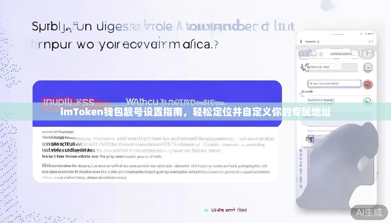 imToken钱包靓号设置指南,轻松定位并自定义你的专属地址 imToken钱包靓号设置指南,轻松定位并自定义你的专属地址