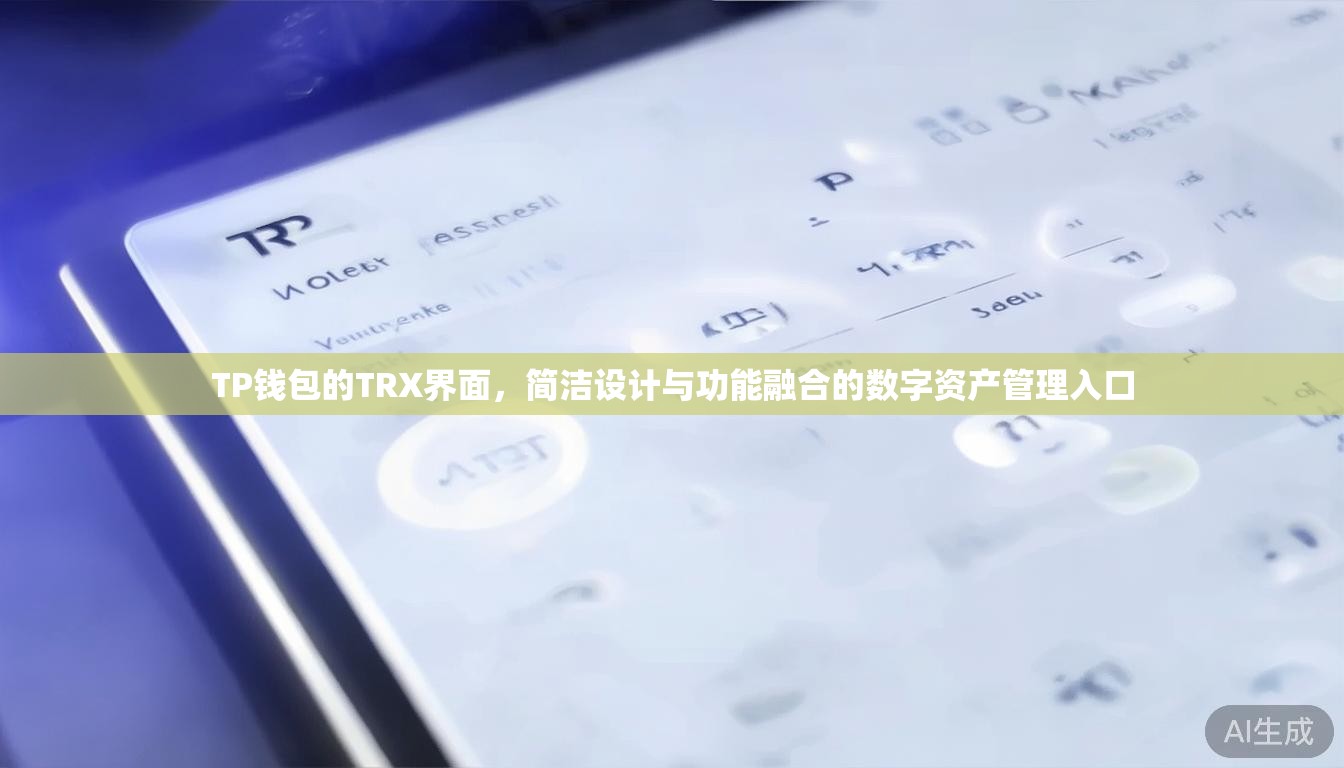 TP钱包的TRX界面，简洁设计与功能融合的数字资产管理入口