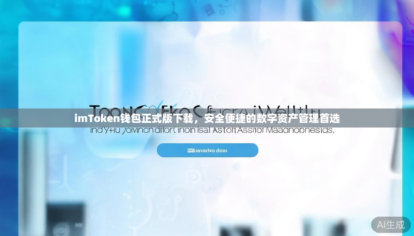 imToken钱包正式版下载,安全便捷的数字资产管理首选 imToken钱包正式版下载,安全便捷的数字资产管理首选