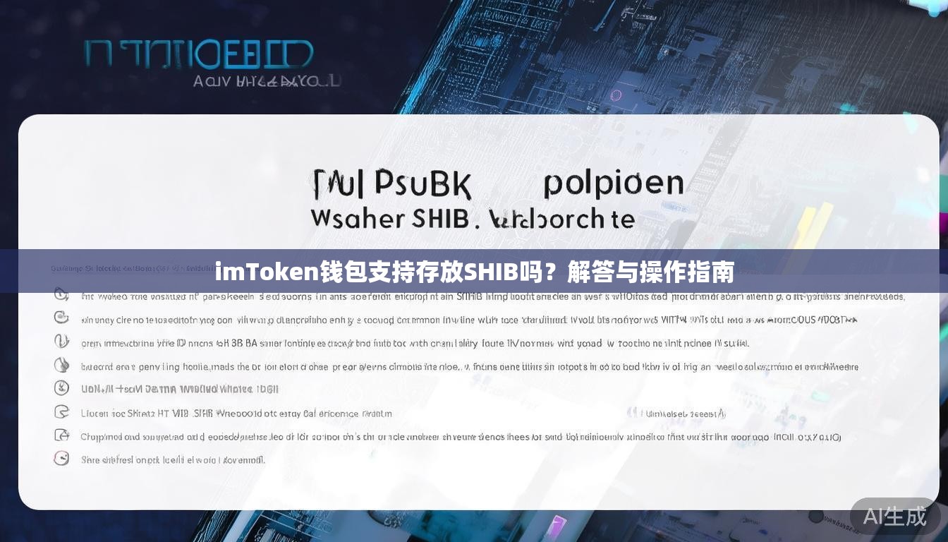 imToken钱包支持存放SHIB吗？解答与操作指南