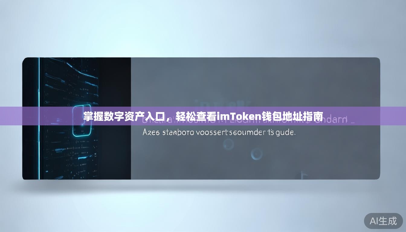 掌握数字资产入口,轻松查看imToken钱包地址指南 掌握数字资产入口,轻松查看imToken钱包地址指南