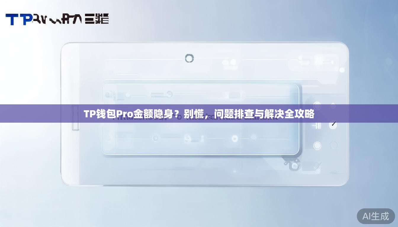 TP钱包Pro金额隐身?别慌,问题排查与解决全攻略 TP钱包Pro金额隐身?别慌,问题排查与解决全攻略