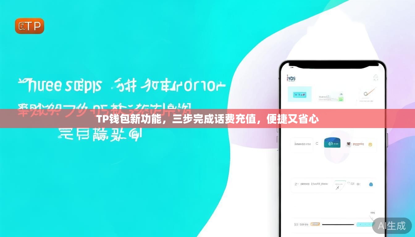 TP钱包新功能，三步完成话费充值，便捷又省心