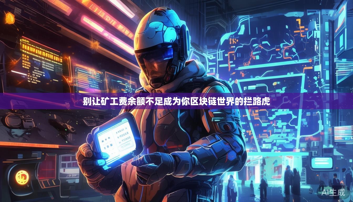 别让矿工费余额不足成为你区块链世界的拦路虎