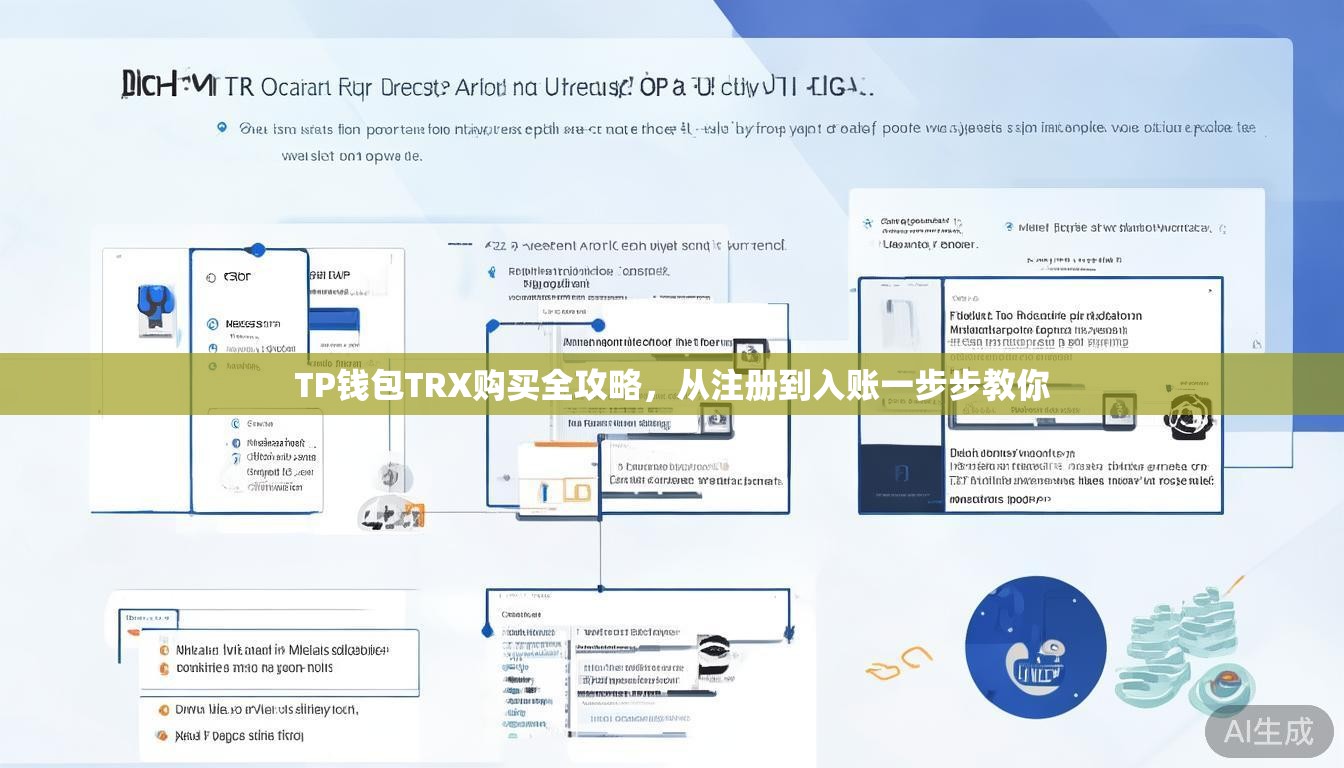 TP钱包TRX购买全攻略，从注册到入账一步步教你