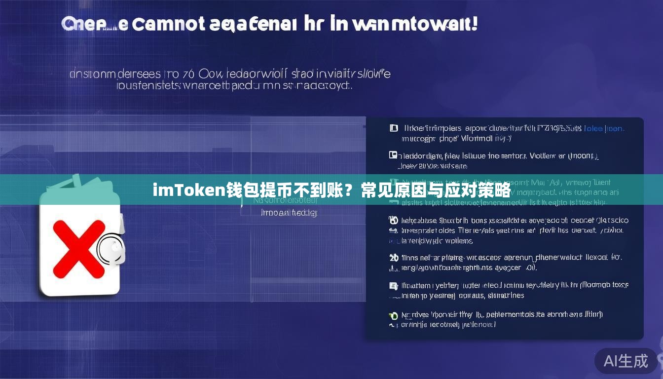 imToken钱包提币不到账？常见原因与应对策略