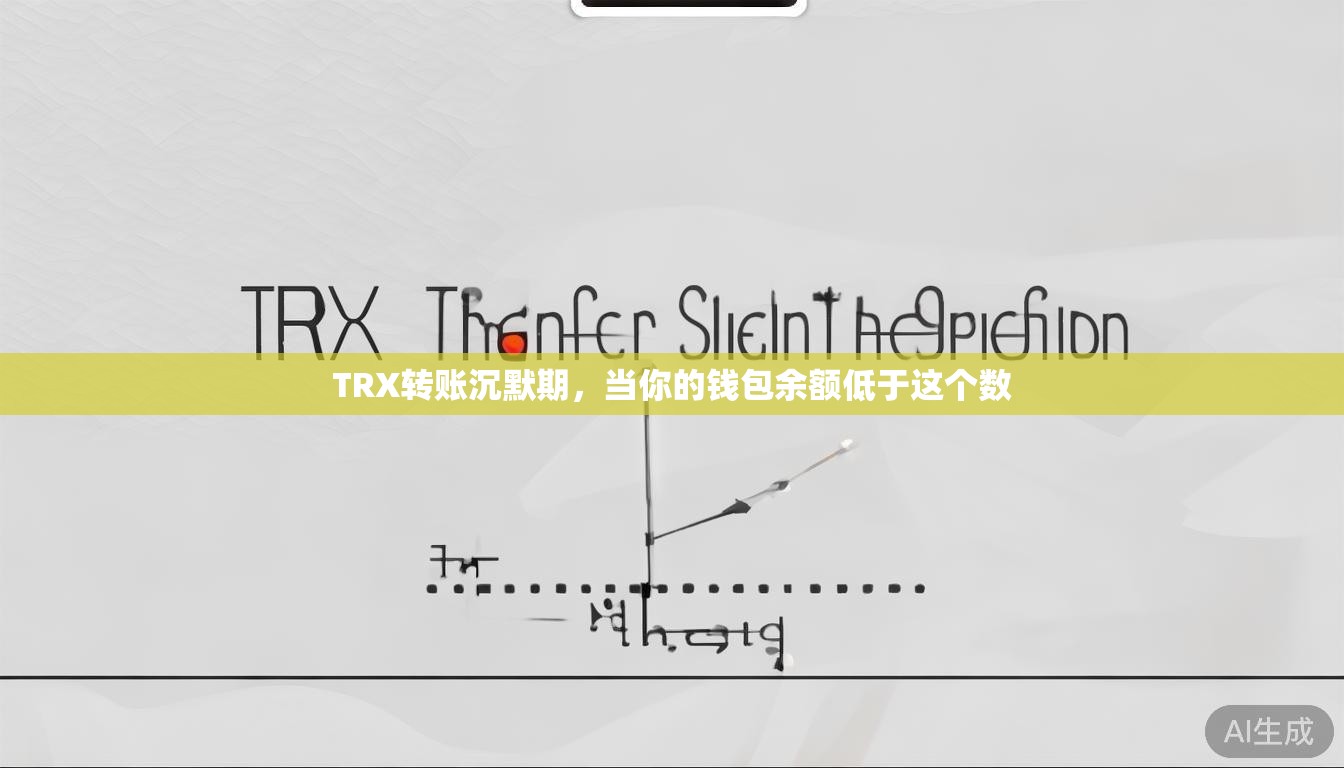 TRX转账沉默期，当你的钱包余额低于这个数