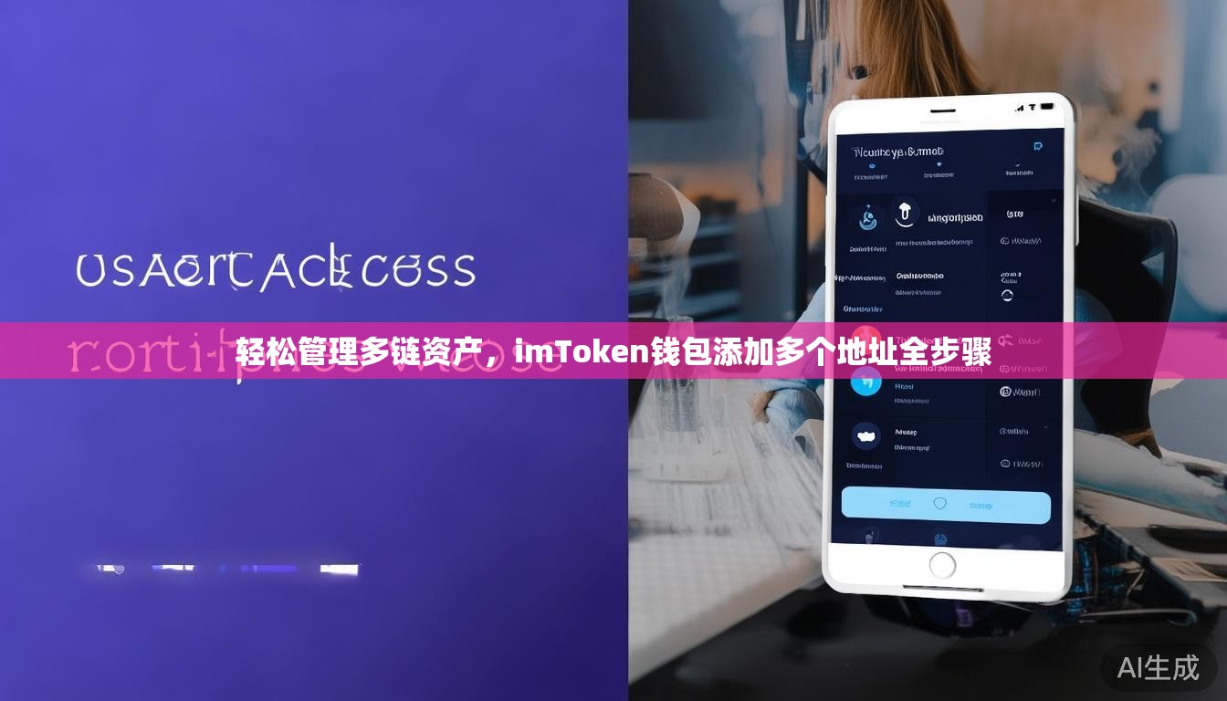 轻松管理多链资产，imToken钱包添加多个地址全步骤