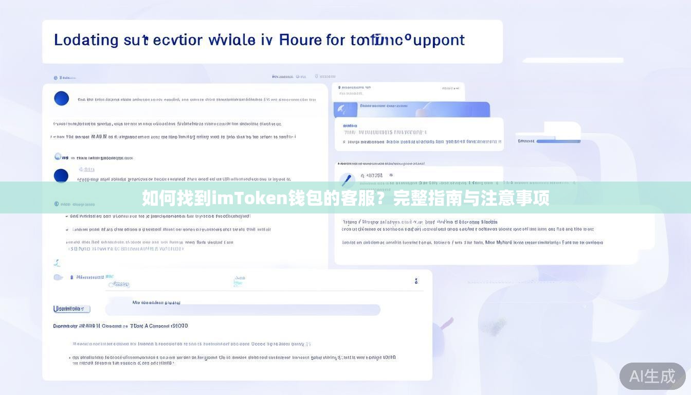 如何找到imToken钱包的客服？完整指南与注意事项
