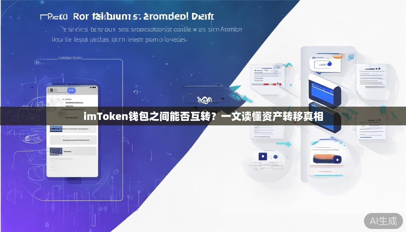 imToken钱包之间能否互转？一文读懂资产转移真相