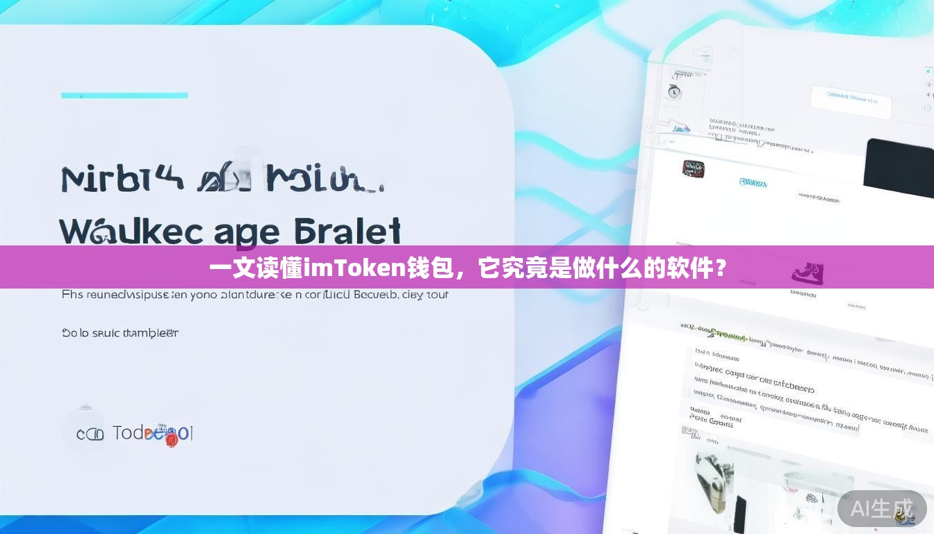 一文读懂imToken钱包,它究竟是做什么的软件? 一文读懂imToken钱包,它究竟是做什么的软件?