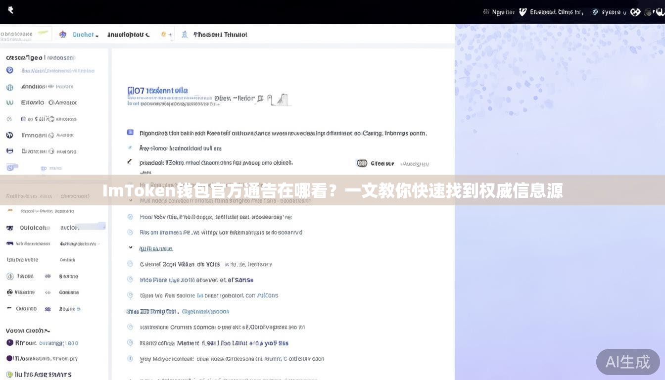 ImToken钱包官方通告在哪看?一文教你快速找到权威信息源 ImToken钱包官方通告在哪看?一文教你快速找到权威信息源