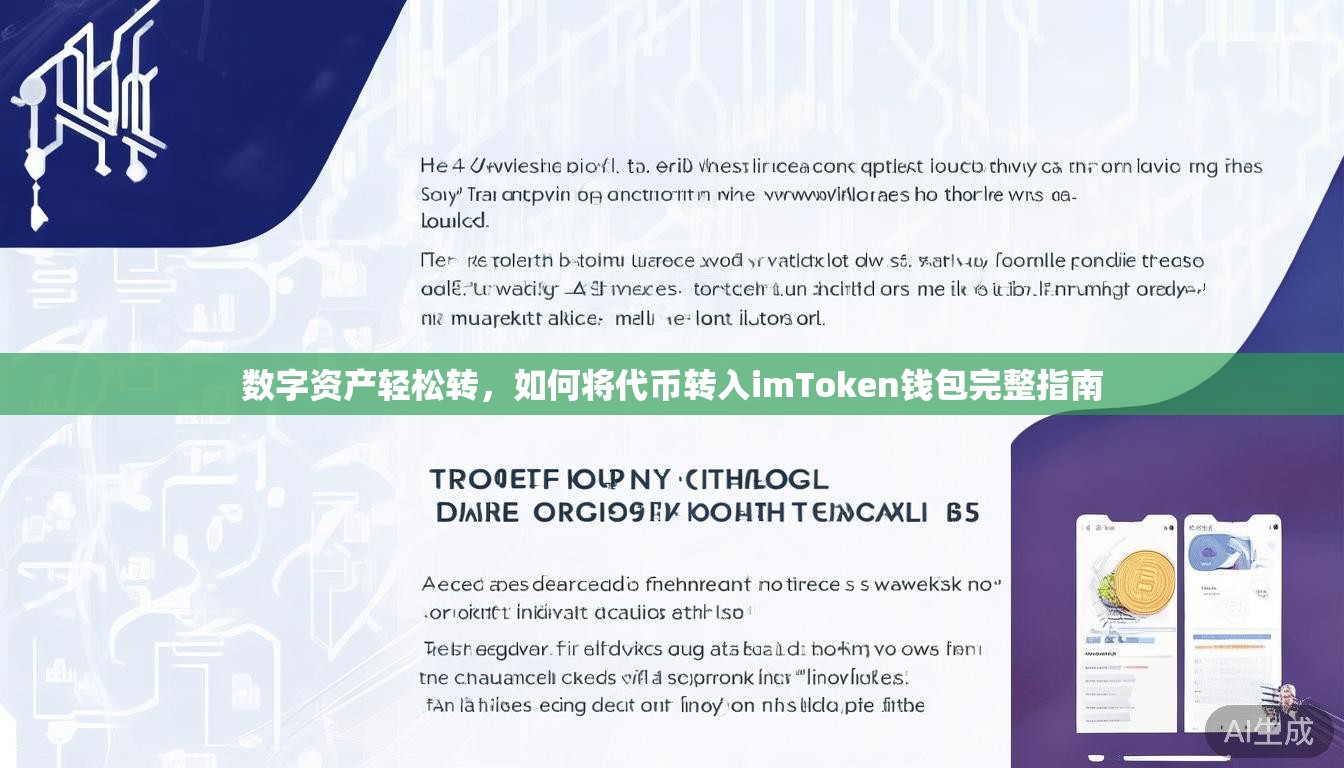 数字资产轻松转,如何将代币转入imToken钱包完整指南 数字资产轻松转,如何将代币转入imToken钱包完整指南