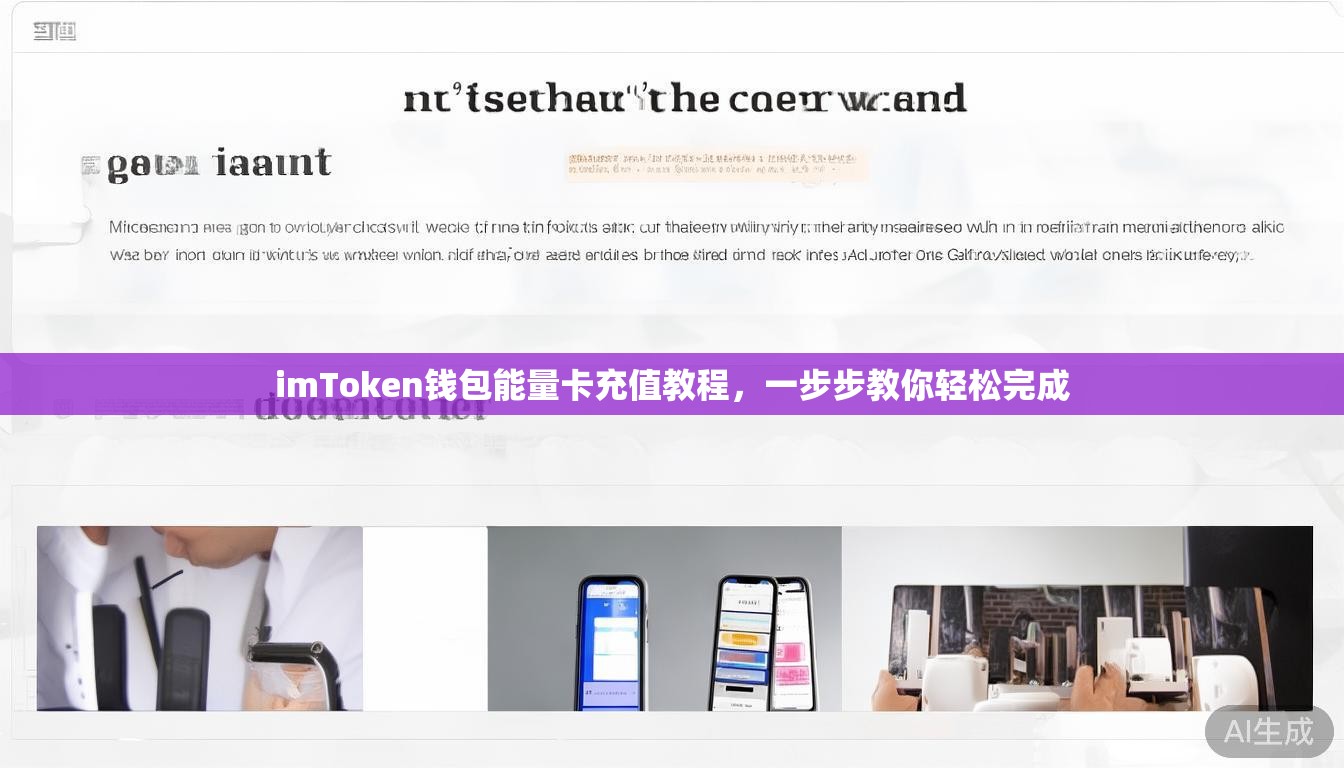 imToken钱包能量卡充值教程,一步步教你轻松完成 imToken钱包能量卡充值教程,一步步教你轻松完成