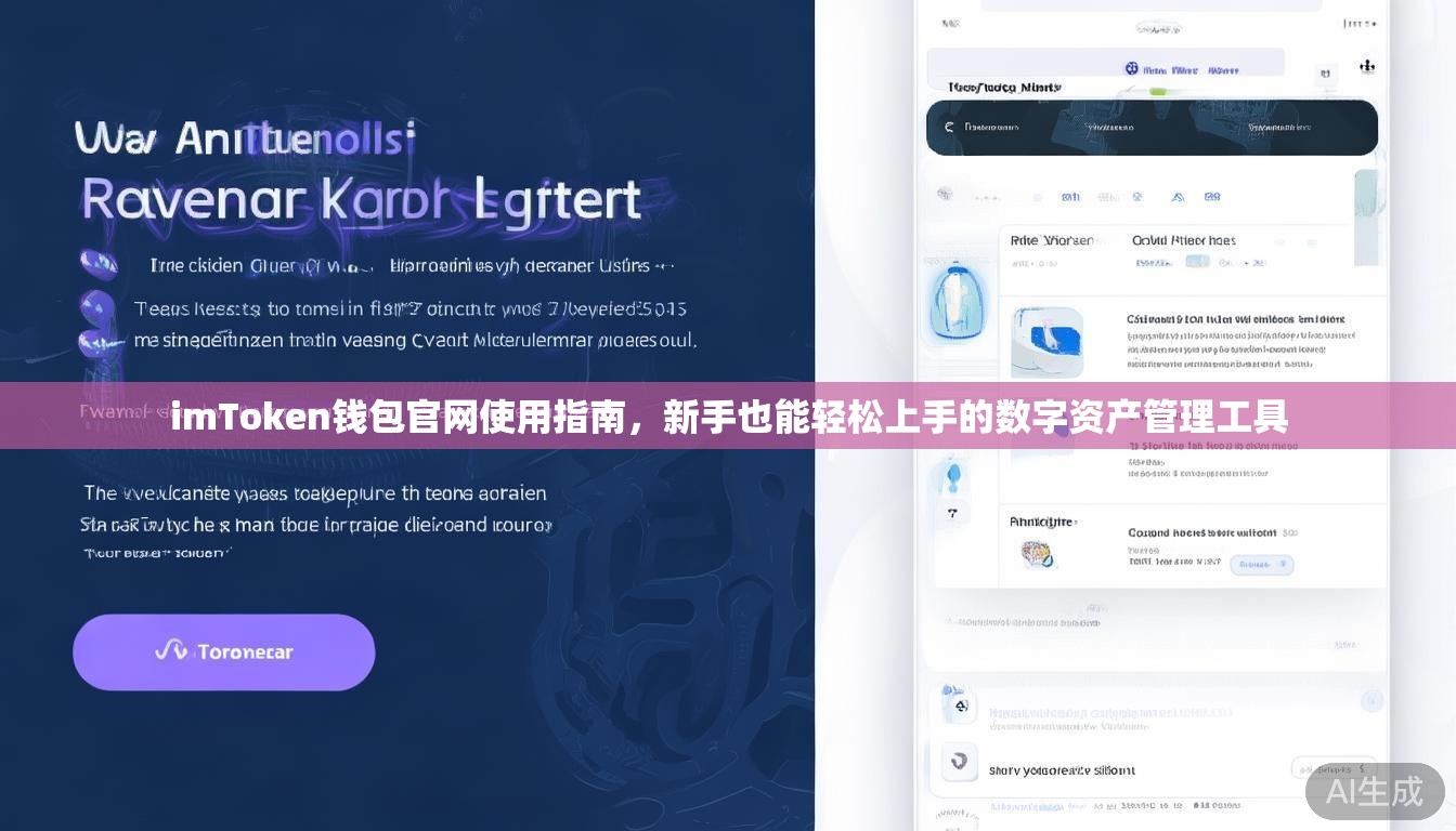 imToken钱包官网使用指南,新手也能轻松上手的数字资产管理工具 imToken钱包官网使用指南,新手也能轻松上手的数字资产管理工具