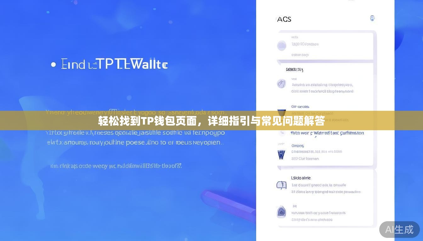 轻松找到TP钱包页面,详细指引与常见问题解答 轻松找到TP钱包页面,详细指引与常见问题解答