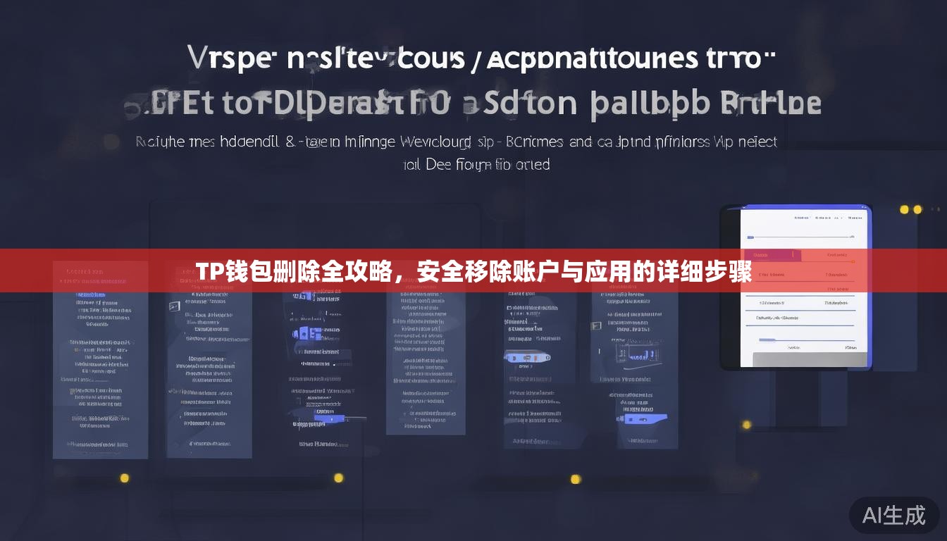 TP钱包删除全攻略，安全移除账户与应用的详细步骤