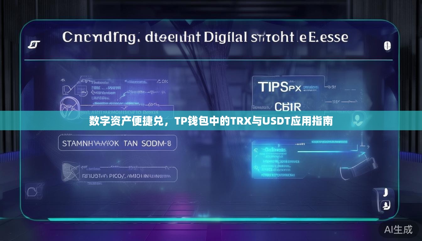 数字资产便捷兑,TP钱包中的TRX与USDT应用指南 数字资产便捷兑,TP钱包中的TRX与USDT应用指南