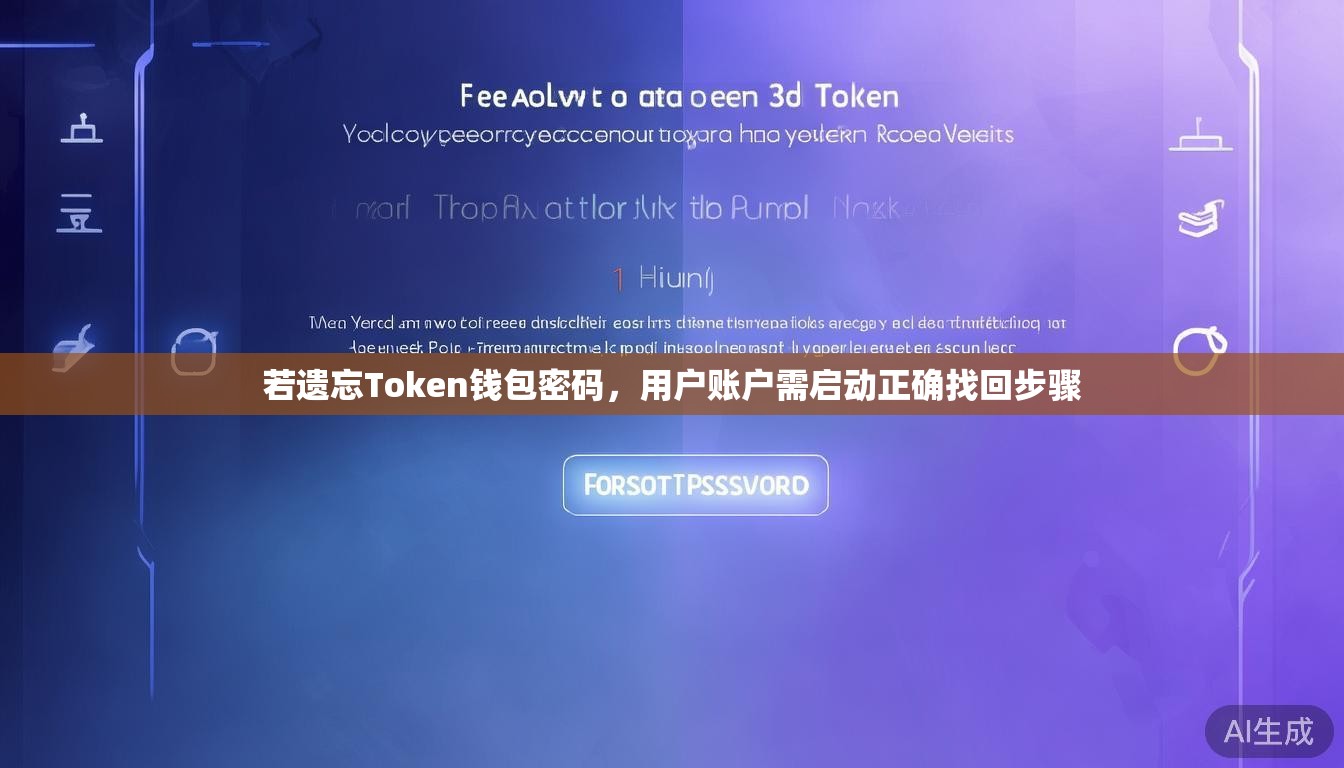 若遗忘Token钱包密码，用户账户需启动正确找回步骤