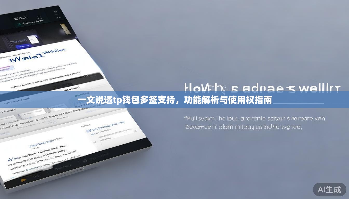 一文说透tp钱包多签支持,功能解析与使用权指南 一文说透tp钱包多签支持,功能解析与使用权指南