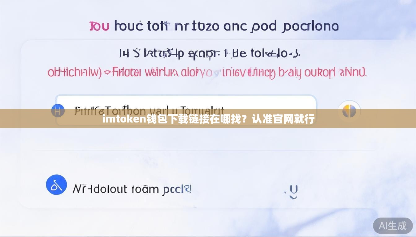 imtoken钱包下载链接在哪找？认准官网就行